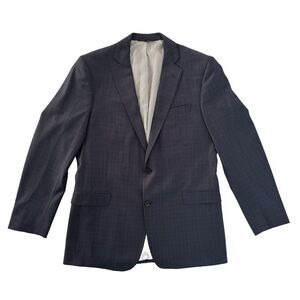 Brooks Brothers 42L Explorer Regent Fit Wool Blend Stretch‎ Blue Men's Blazer